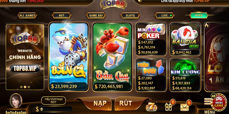 Giới thiệu Top88 về thương hiệu giải trí trực tuyến