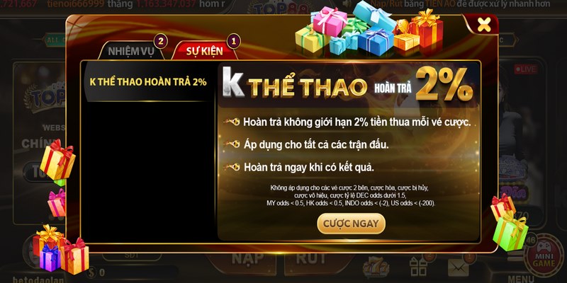 Thông tin thành viên cần chú ý khi nhận thưởng từ Top88