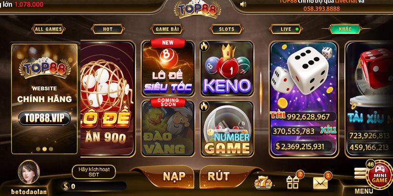 Tính pháp lý rõ ràng của nền tảng Top88 trên thị trường
